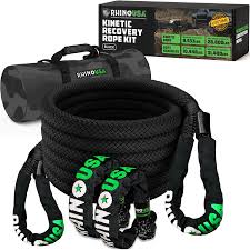 [RG-KRKIT78X30-BLK] 7/8" x 30' Kinetic Rope Recovery Kit - Black